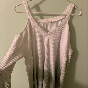 cute boutique bought off the shoulder sweater